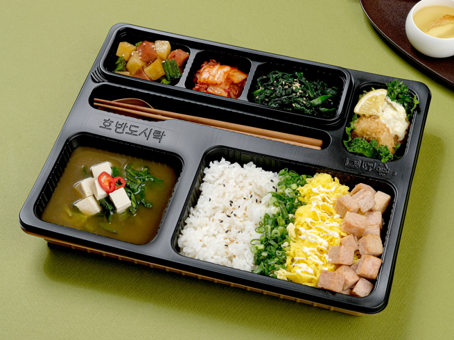 스팸마요에그덮밥 (보온+보냉 도시락)/수거 포함