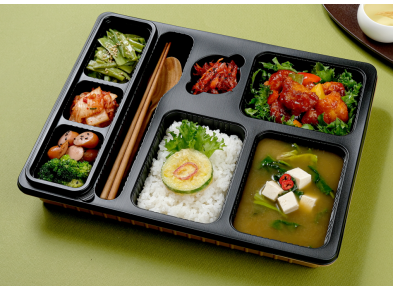 호반 칠리치킨 정식 (보온+보냉 도시락) / 수거 포함