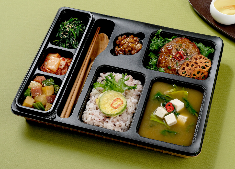 호반 수제떡갈비 정식 (보온+보냉 도시락) / 수거 포함