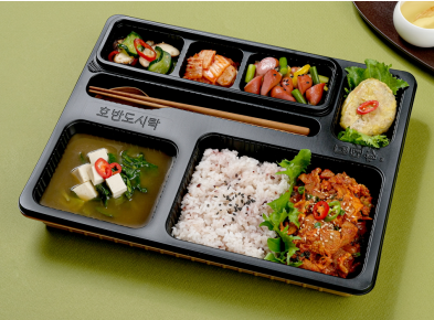 호반 제육덮밥 (보온+보냉 도시락) / 수거 포함